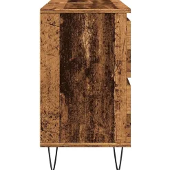 Vidaxl Armoire de salle de bain vieux bois 80x33x60 cm bois ingénierie