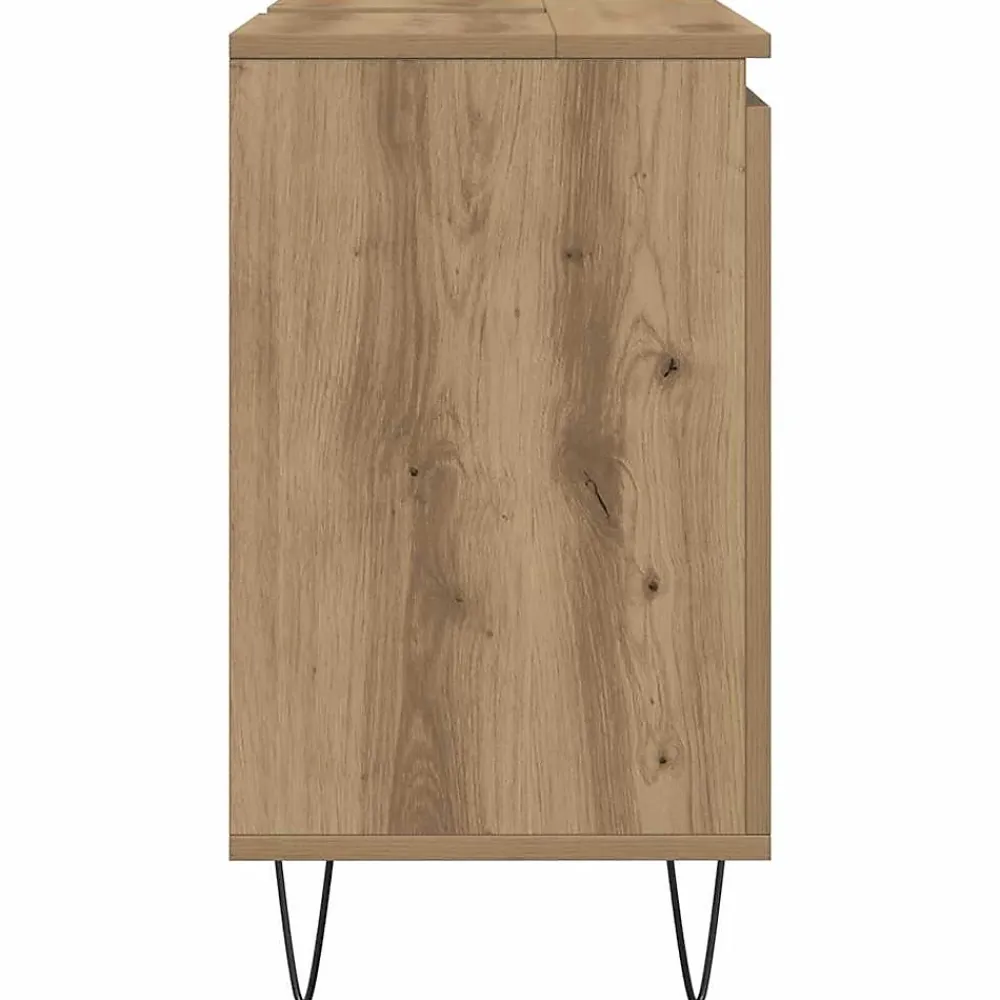 Meuble Wc|Vidaxl Armoire de salle de bain chêne artisanal 58x33x60 cm