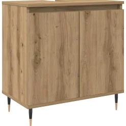 Vidaxl Armoire de salle de bain chêne artisanal 58x33x60 cm