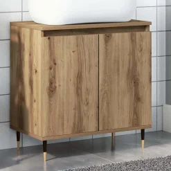 Vidaxl Armoire de salle de bain chêne artisanal 58x33x60 cm