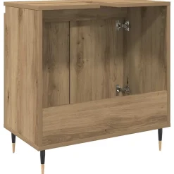 Vidaxl Armoire de salle de bain chêne artisanal 58x33x60 cm