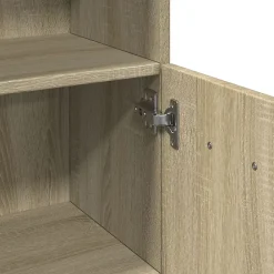Meuble Wc|Vidaxl Armoire de salle de bain chêne sonoma 30,5x30x179 cm