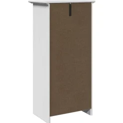 Meuble Wc|Vidaxl Armoire de salle de bain BODO blanc 44x30x90 cm
