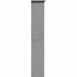 Meuble Wc|Vidaxl Armoire de salle de bain BODO gris 44x30x160 cm