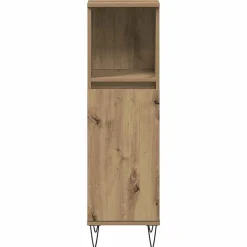 Vidaxl Armoire de salle de bain chêne artisanal 30x30x100 cm