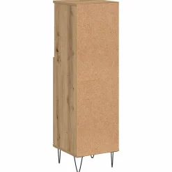 Vidaxl Armoire de salle de bain chêne artisanal 30x30x100 cm