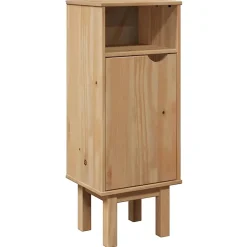 Meuble Wc|Vidaxl Armoire de salle de bain "OTTA" 35x30x90 cm bois massif de pin