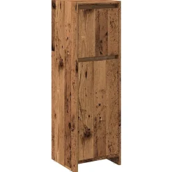 Meuble Wc|Vidaxl Armoire de salle de bain vieux bois 30x30x95 cm bois ingénierie