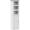 Meuble Wc|Vidaxl Armoire de salle de bain BODO blanc 44x30x160 cm