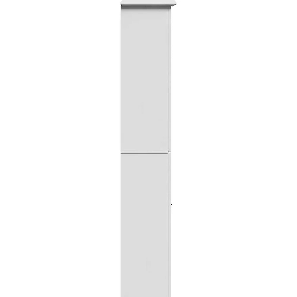 Meuble Wc|Vidaxl Armoire de salle de bain BODO blanc 44x30x160 cm