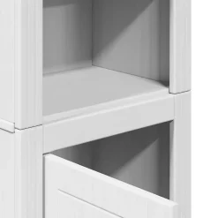 Meuble Wc|Vidaxl Armoire de salle de bain BODO blanc 44x30x160 cm