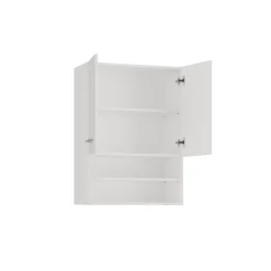 Armoire De Salle De Bains|3xE Living Armoire de salle de bain pour machine à laver, 30 x 64 x 90 cm, blanc mat