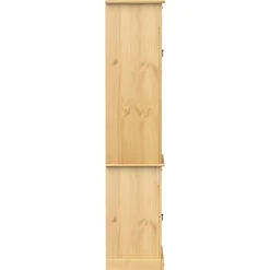 Meuble Wc|Vidaxl Armoire de salle de bain Corona 50x40x185 cm bois de pin massif