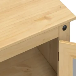 Meuble Wc|Vidaxl Armoire de salle de bain Corona 50x40x185 cm bois de pin massif