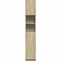 Vidaxl Armoire de salle de bain Chêne sonoma 32x25,5x190 cm Aggloméré