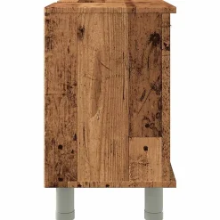 Meuble Wc|Vidaxl Armoire de salle de bain vieux bois 60x32x53,5 cm