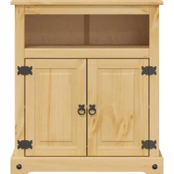 Meuble Wc|Vidaxl Armoire de salle de bain Corona 70x33x80 cm bois de pin massif