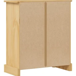 Meuble Wc|Vidaxl Armoire de salle de bain Corona 70x33x80 cm bois de pin massif
