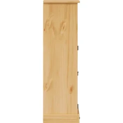 Meuble Wc|Vidaxl Armoire de salle de bain Corona 70x33x110 cm bois de pin massif