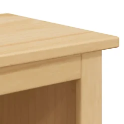 Meuble Wc|Vidaxl Armoire de salle de bain Corona 70x33x110 cm bois de pin massif