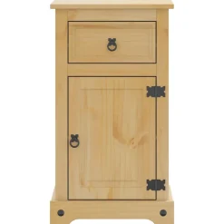 Vidaxl Armoire de salle de bain Corona 45x33x80 cm bois de pin massif