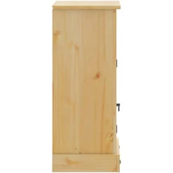 Vidaxl Armoire de salle de bain Corona 45x33x80 cm bois de pin massif