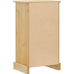 Vidaxl Armoire de salle de bain Corona 45x33x80 cm bois de pin massif
