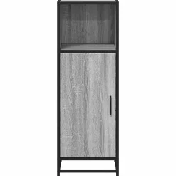 Meuble Wc|Vidaxl Armoire de salle de bain sonoma gris 35x37,5x100 cm