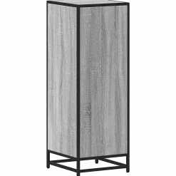 Meuble Wc|Vidaxl Armoire de salle de bain sonoma gris 35x37,5x100 cm