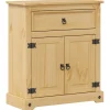 Meuble Wc|Vidaxl Armoire de salle de bain Corona 70x33x80 cm bois de pin massif