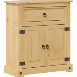 Meuble Wc|Vidaxl Armoire de salle de bain Corona 70x33x80 cm bois de pin massif