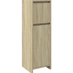 Meuble Wc|Vidaxl Armoire de salle de bain Chêne sonoma 30x30x95 cm Aggloméré