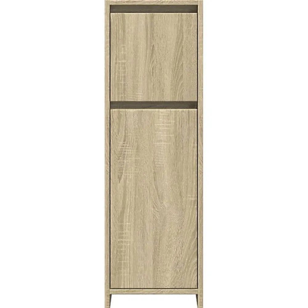 Meuble Wc|Vidaxl Armoire de salle de bain Chêne sonoma 30x30x95 cm Aggloméré