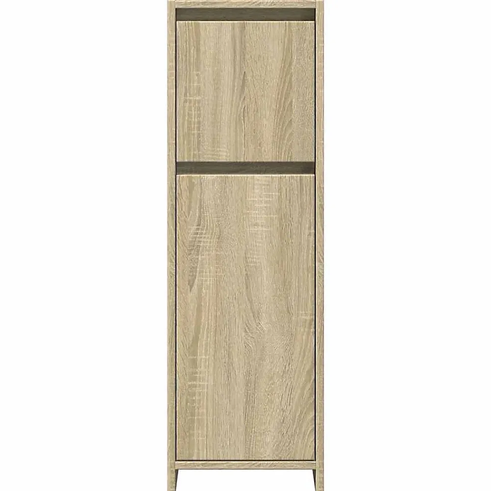 Meuble Wc|Vidaxl Armoire de salle de bain Chêne sonoma 30x30x95 cm Aggloméré