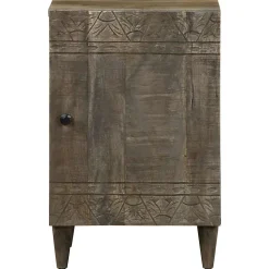 Vidaxl Armoire de salle de bain 38x33x58 cm bois massif de manguier