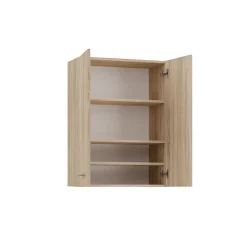 3xE Living Armoire de salle de bain pour machine à laver, 30 x 64 x 90 cm, chêne sonoma