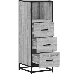 Vidaxl Armoire de salle de bain sonoma gris 35x37,5x100 cm