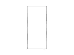 GoodHome Armoire de salle de bains blanc brillant l.40 x H.90 x P.36 cm, Imandra