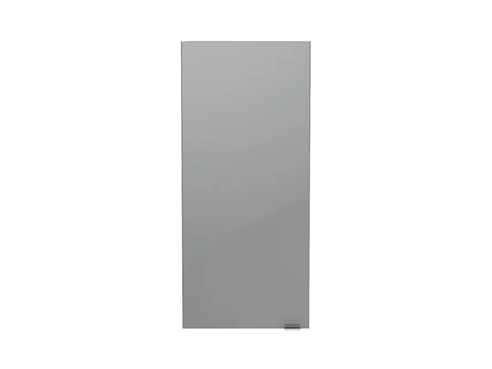 GoodHome Armoire de salle de bains gris brillant l.40 x H.90 x P.36 cm, Imandra