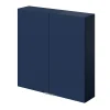 Armoire De Salle De Bains|Meuble Wc|GoodHome Armoire de salle de bains faible profondeur bleu nuit mat l.60 x H.60 x P.15 cm, Imandra