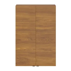 Meuble Wc|Armoire De Salle De Bains|GoodHome Armoire de salle de bains faible profondeur effet noyer l.60 x H.90 x P.15 cm, Imandra