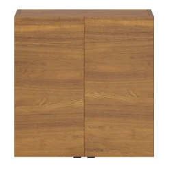 Meuble Wc|GoodHome Armoire de salle de bains faible profondeur effet noyer l.60 x H.60 x P.15 cm, Imandra
