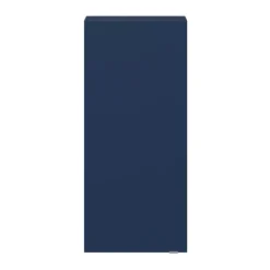 GoodHome Armoire de salle de bains faible profondeur bleu nuit mat l.40 x H.90 x P.15 cm, Imandra