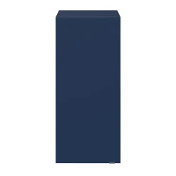 GoodHome Armoire de salle de bains bleu nuit mat l.40 x H.90 x P.36 cm, Imandra