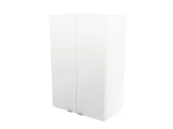 GoodHome Armoire de salle de bains blanc brillant l.60 x H.90 x P.36 cm, Imandra