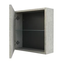 Armoire De Salle De Bains|Cooke & Lewis Armoire de salle de bains effet chêne clair l.50 x H.50 x P.17 cm, Calao