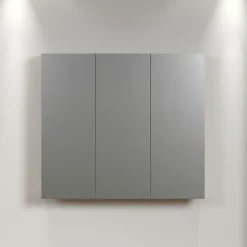 Calicosy Armoire de toilette 3 portes miroir L90 cm - PUREBLISS