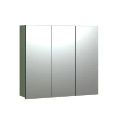 Etagère Salle De Bains|Calicosy Armoire de toilette 3 portes miroir L90 cm - PUREBLISS