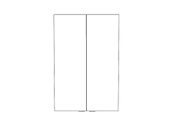 Armoire De Toilette|Meuble De Salle De Bains Faible Profondeur|GoodHome Armoire de toilette avec miroir l.60 x H.90 x P.15 cm, Imandra