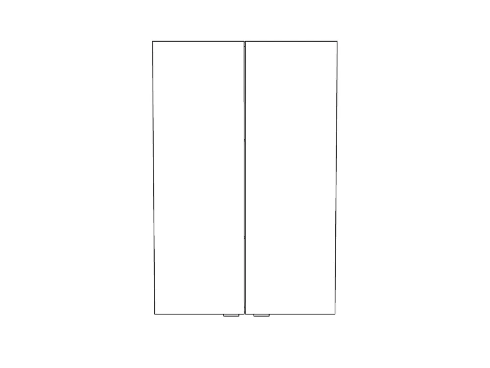 Armoire De Toilette|Meuble De Salle De Bains Faible Profondeur|GoodHome Armoire de toilette avec miroir l.60 x H.90 x P.15 cm, Imandra